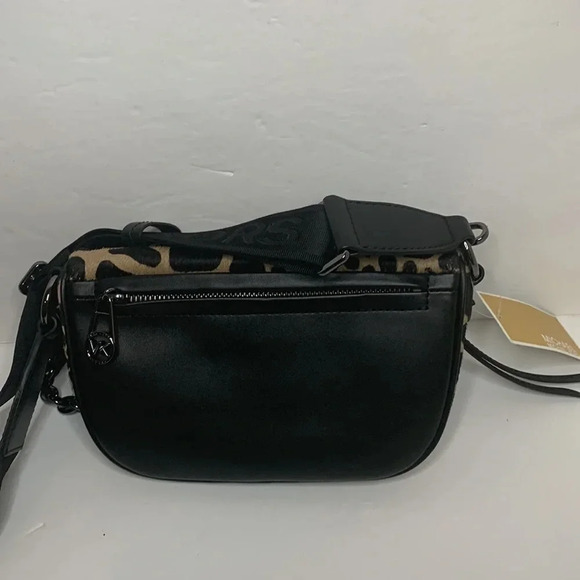 Michael Kors Animal Print Sling/Messenger Leather Bag NWT - Picture 9 of 11